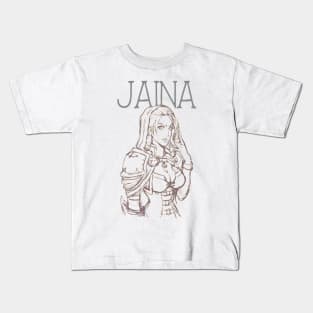 Jaina Proudmoore Kids T-Shirt